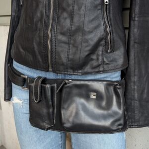 Dooney & Bourke Leather Belt Bag